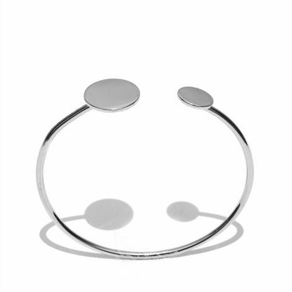 Minimal Dot Silver Bracelet - Joker & Witch
