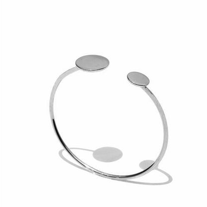 Minimal Dot Silver Bracelet - Joker & Witch