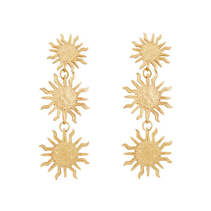 Caliope Gold Seashells Earrings