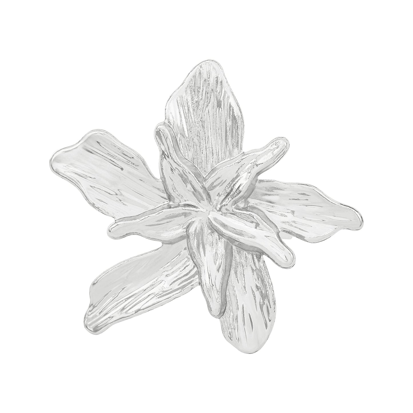 Zella Floral Silver Ring