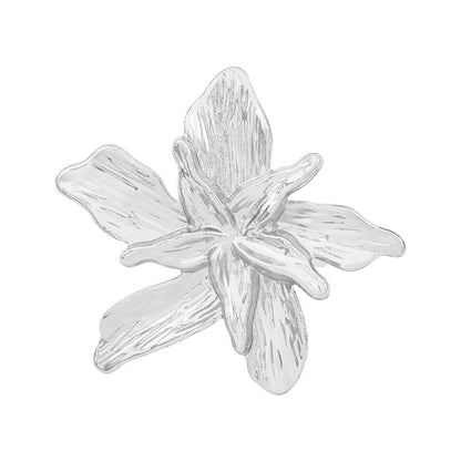 Zella Floral Silver Ring