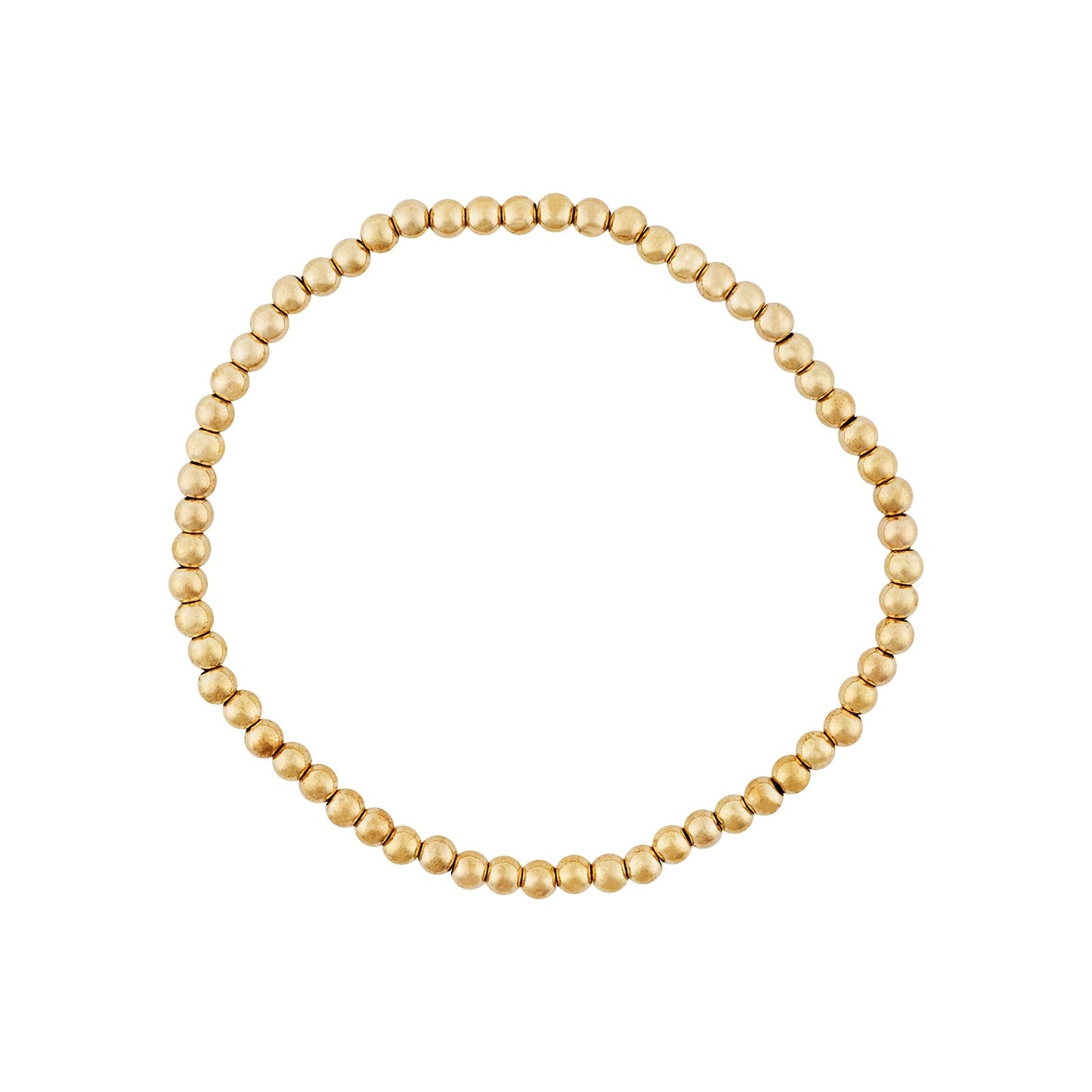 Oceara Gold and White Seashells Anklet