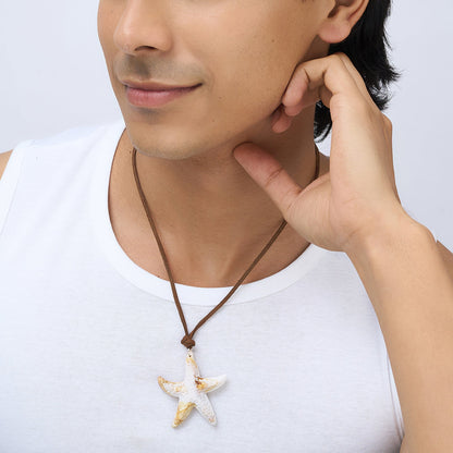 Masie Starfish Brown Necklace