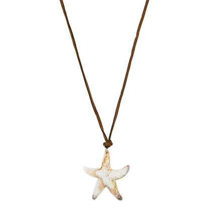 Masie Starfish Brown Necklace