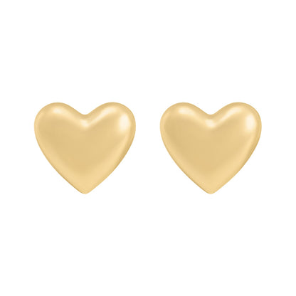 Golden Candy Heart Studs