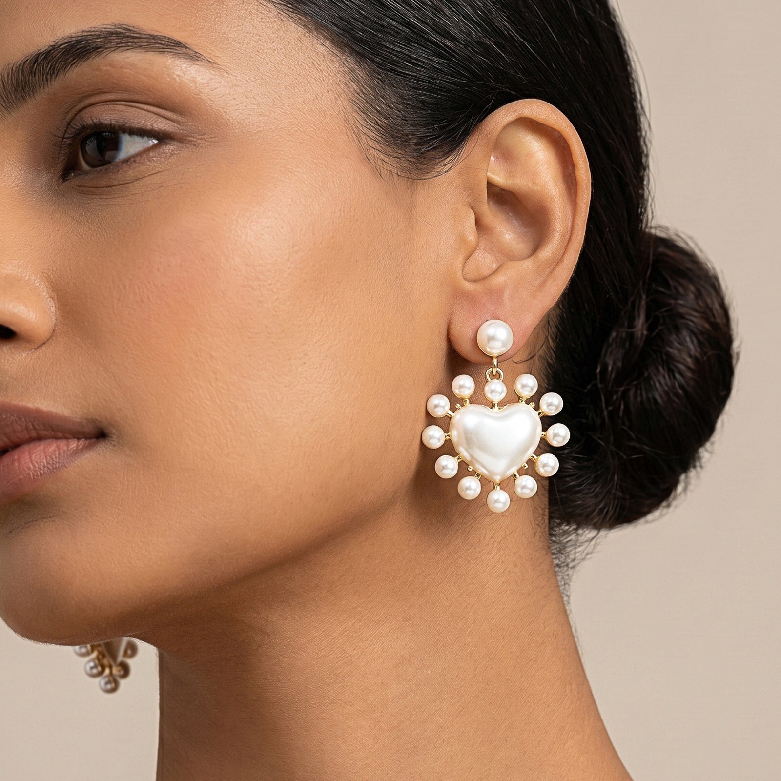 Love Pop White Earrings