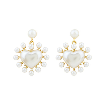 Love Pop White Earrings