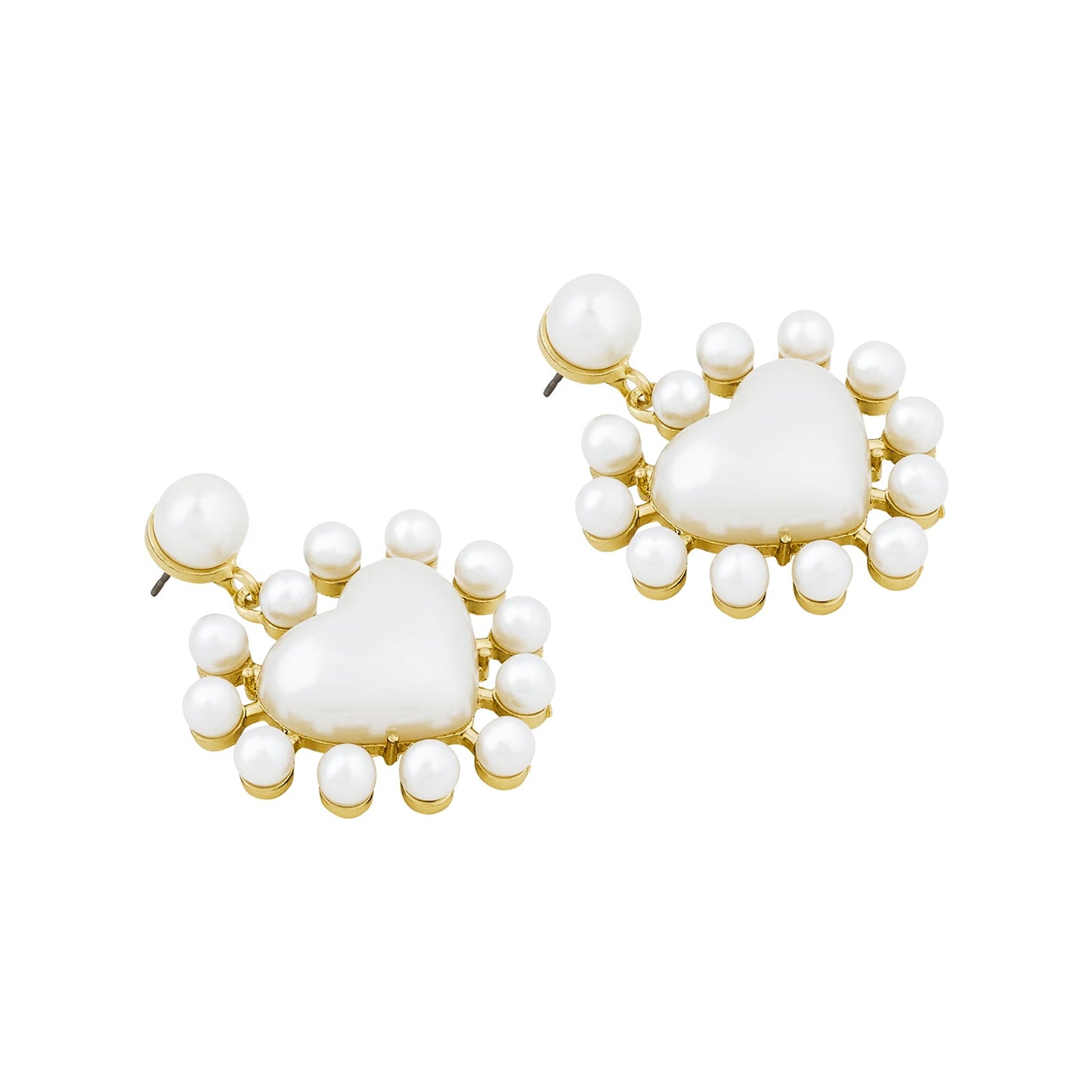 Love Pop White Earrings