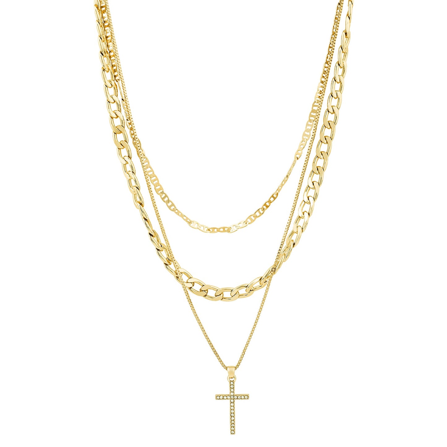 Everan Gold Layered Love Necklace