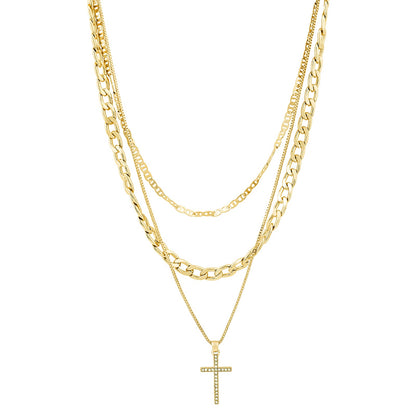 Everan Gold Layered Love Necklace