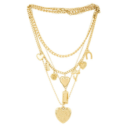 Amoralis Gold Love necklace
