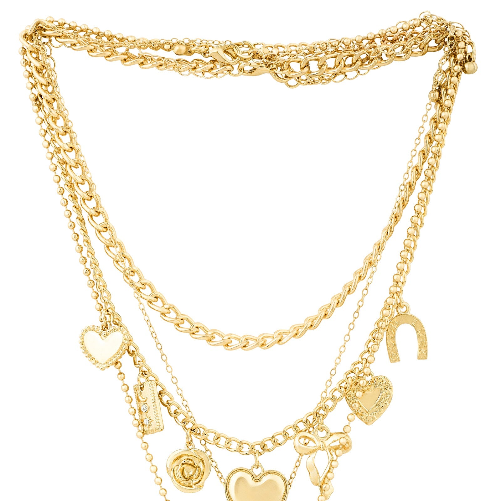 Amoralis Gold Love necklace