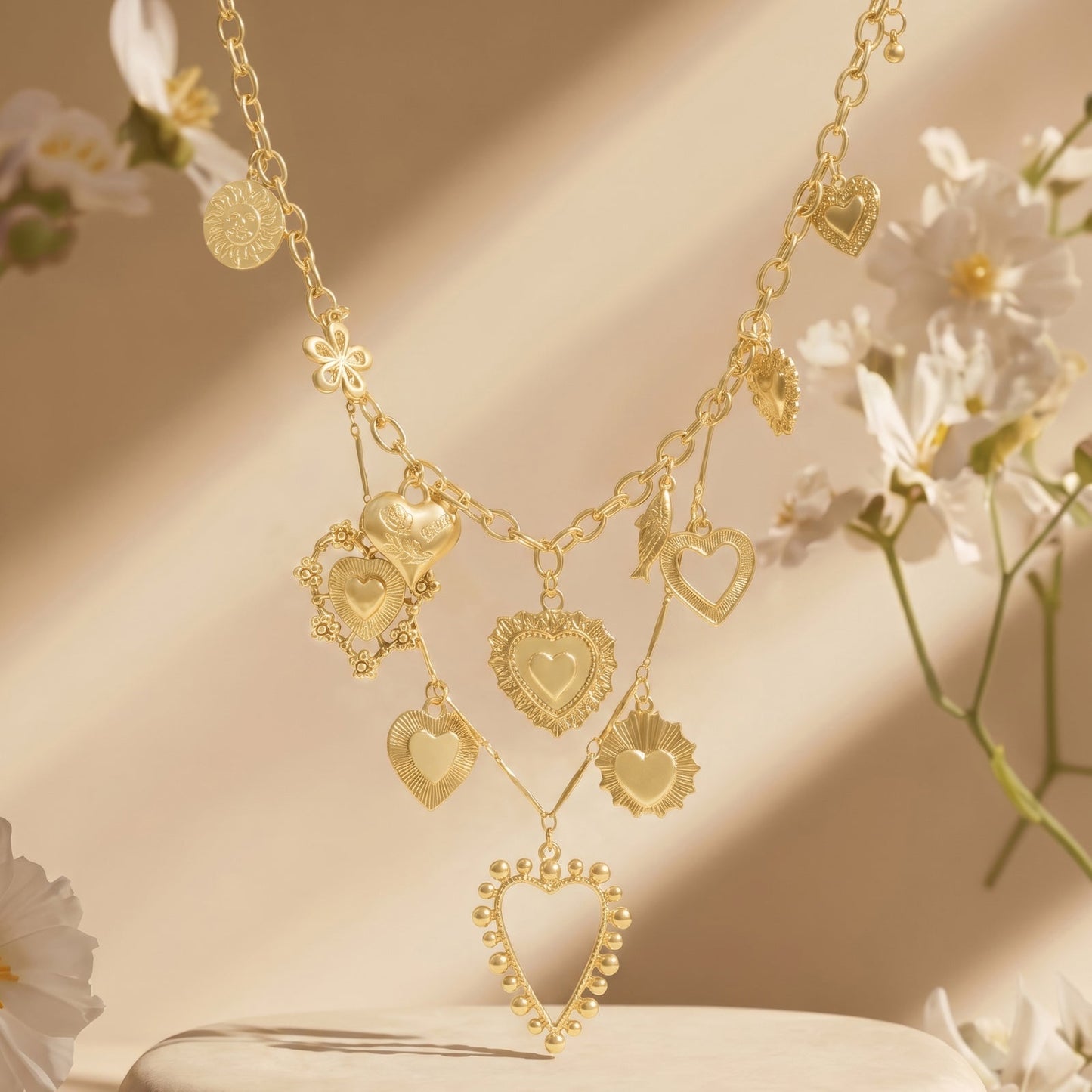 Aiyume Gold Love Necklace