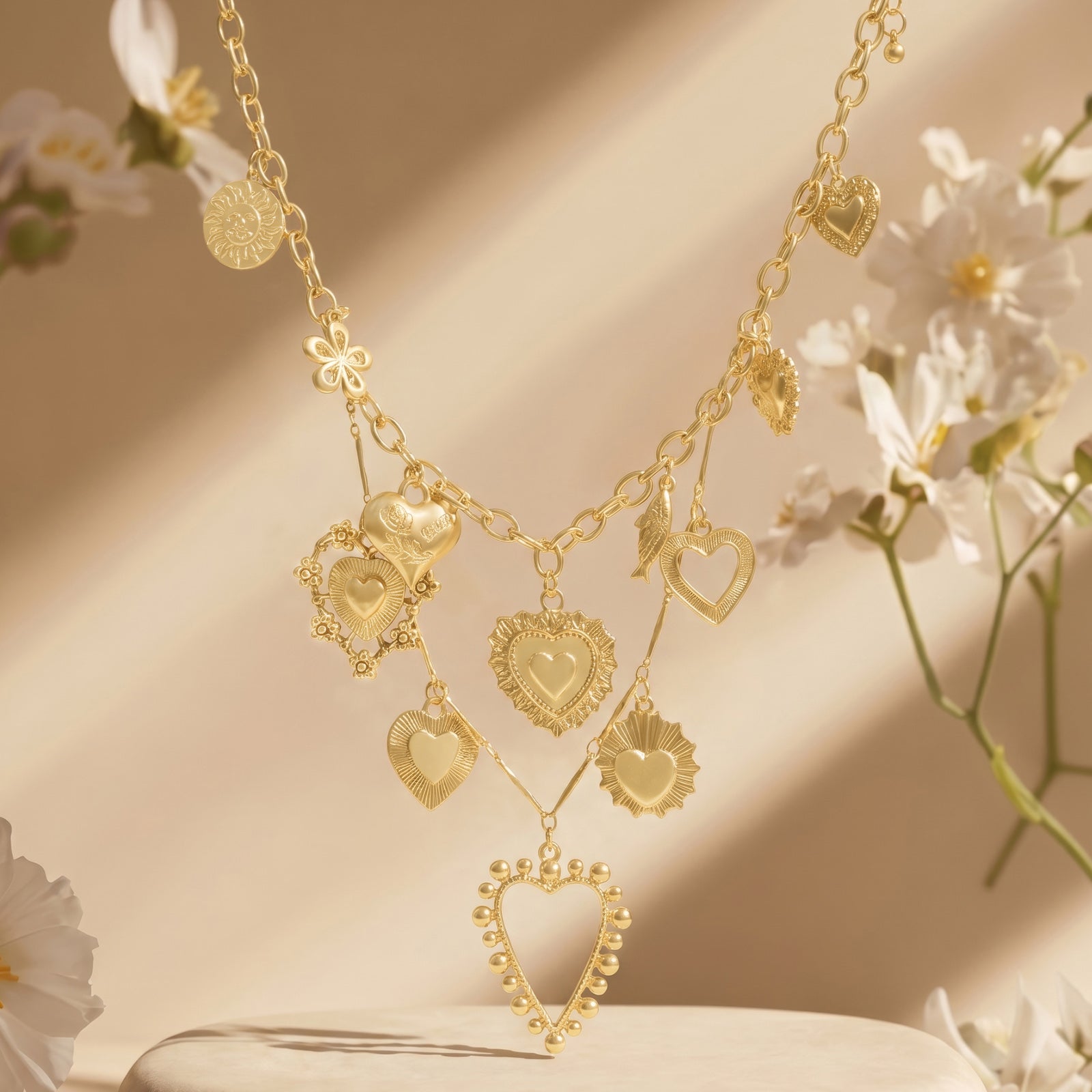 Aiyume Gold Love Necklace