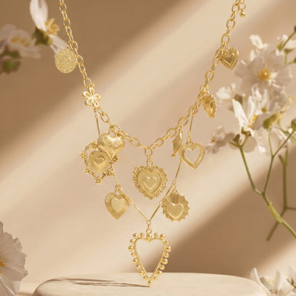 Aiyume Gold Love Necklace