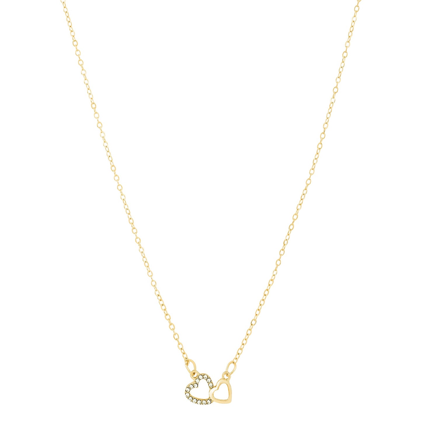 Zeta Gold Love Necklace