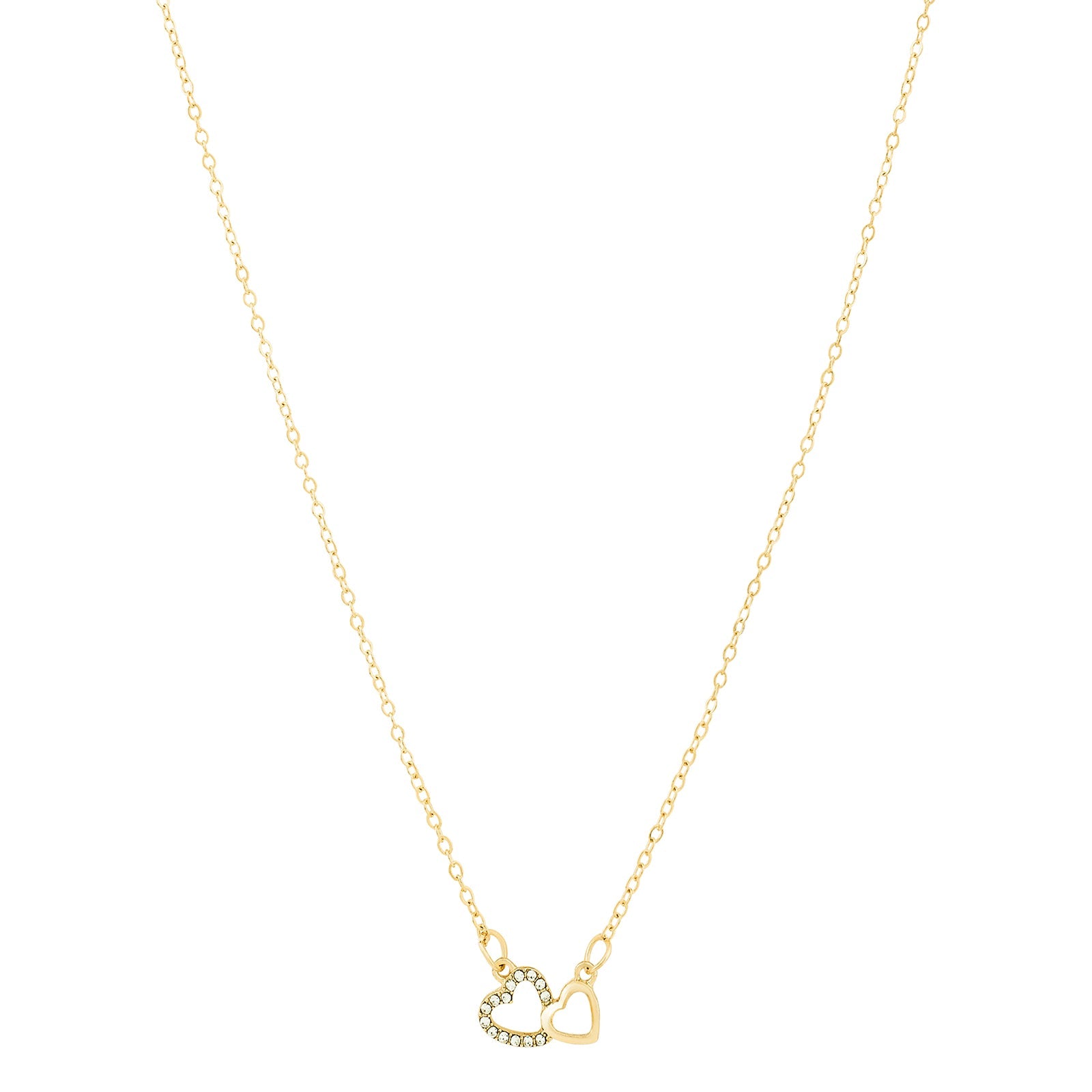Zeta Gold Love Necklace
