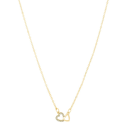 Zeta Gold Love Necklace