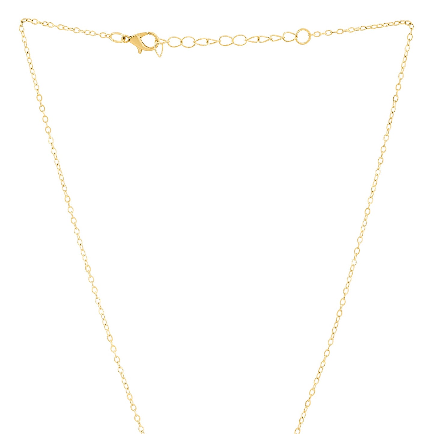 Zeta Gold Love Necklace
