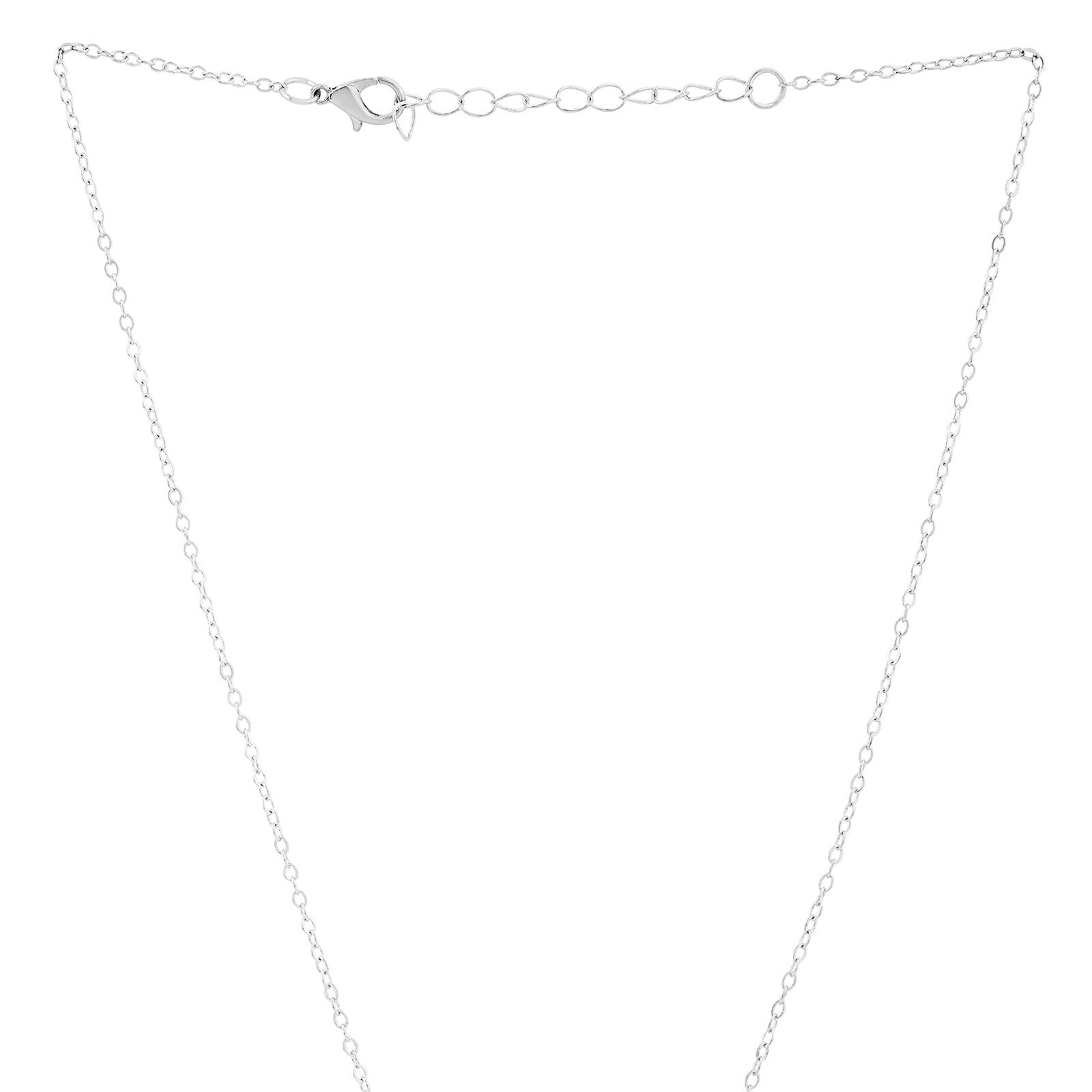 Zeta Silver Love Necklace