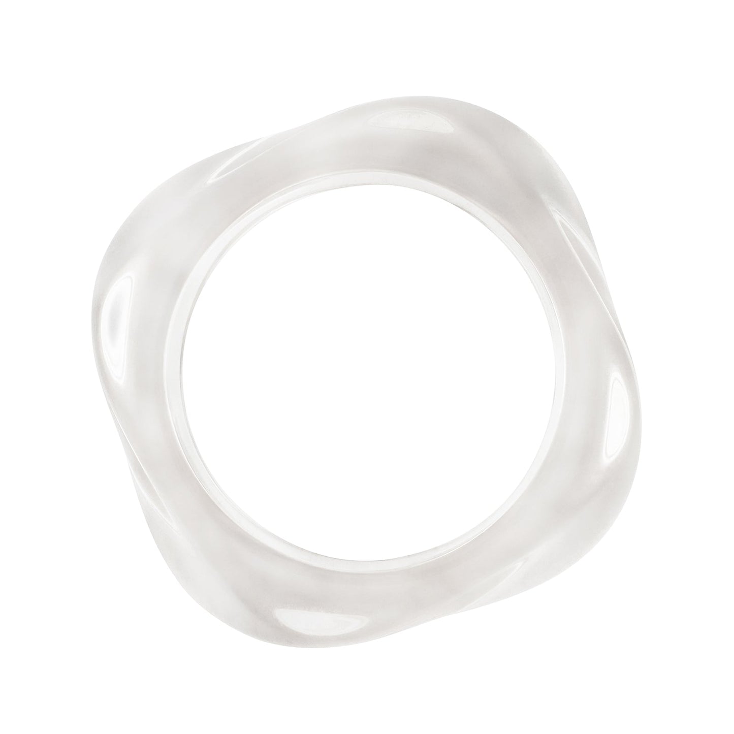 Elaria Transparent Chunky Bracelet