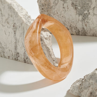 Naïra Tea Brown Chunky Bracelet
