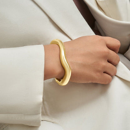 Massira Gold Chunky Bracelet