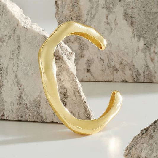 Massira Gold Chunky Bracelet