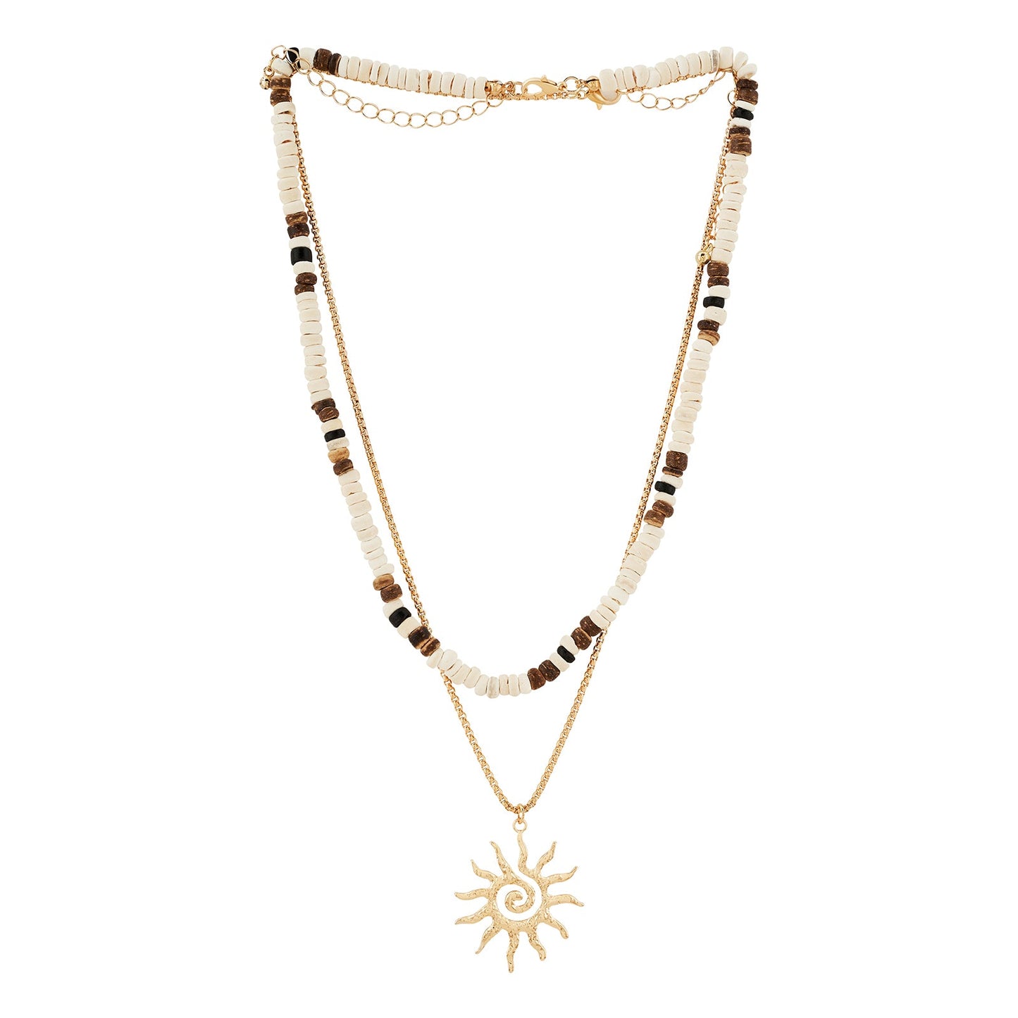 Soliset Unisex Gold Necklace