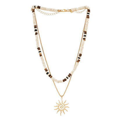 Soliset Unisex Gold Necklace