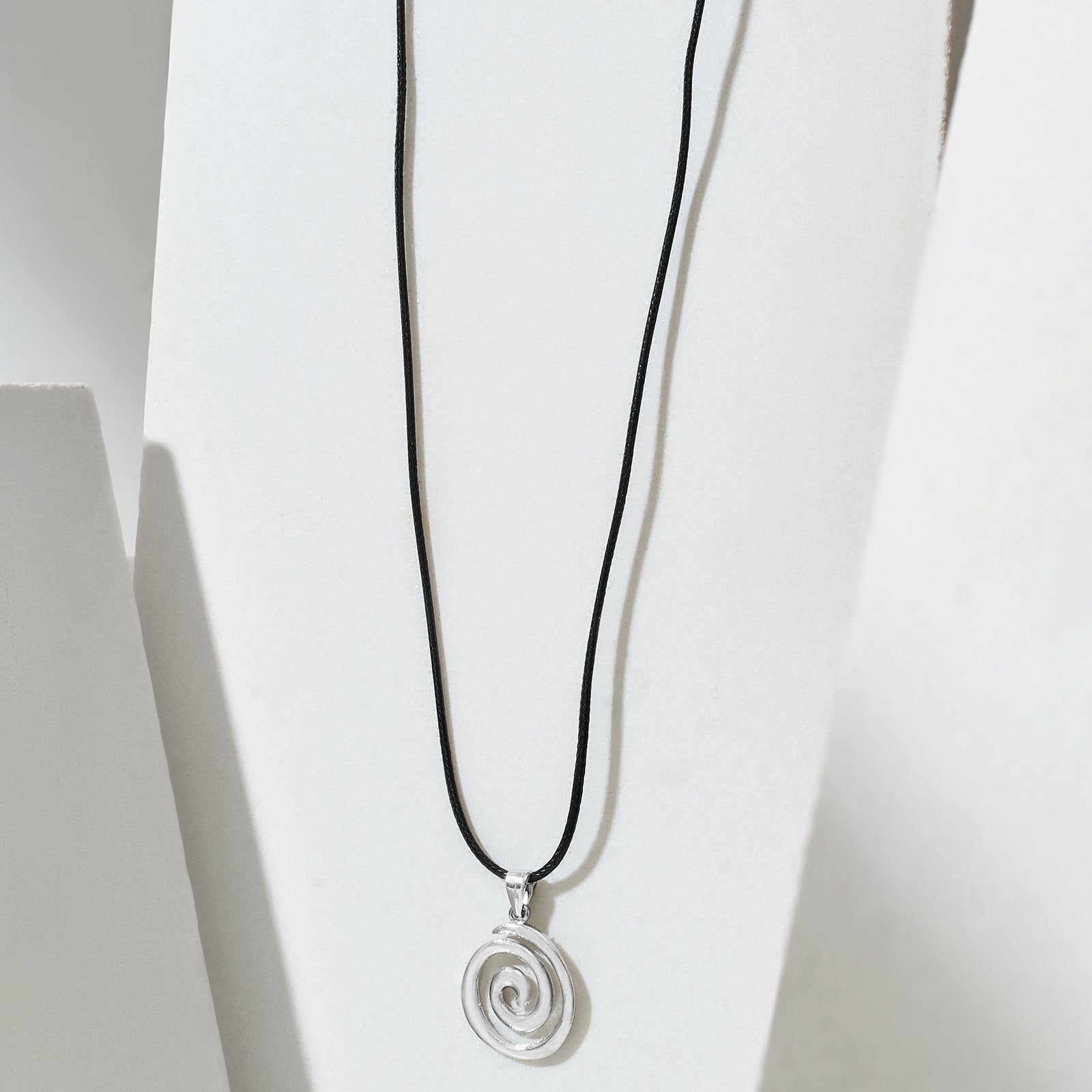 Nightspire Black & Silver Men's Necklace