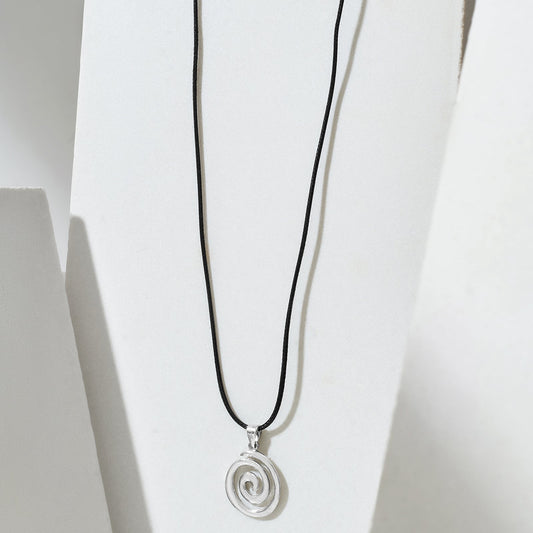 Nightspire Black & Silver Men's Necklace