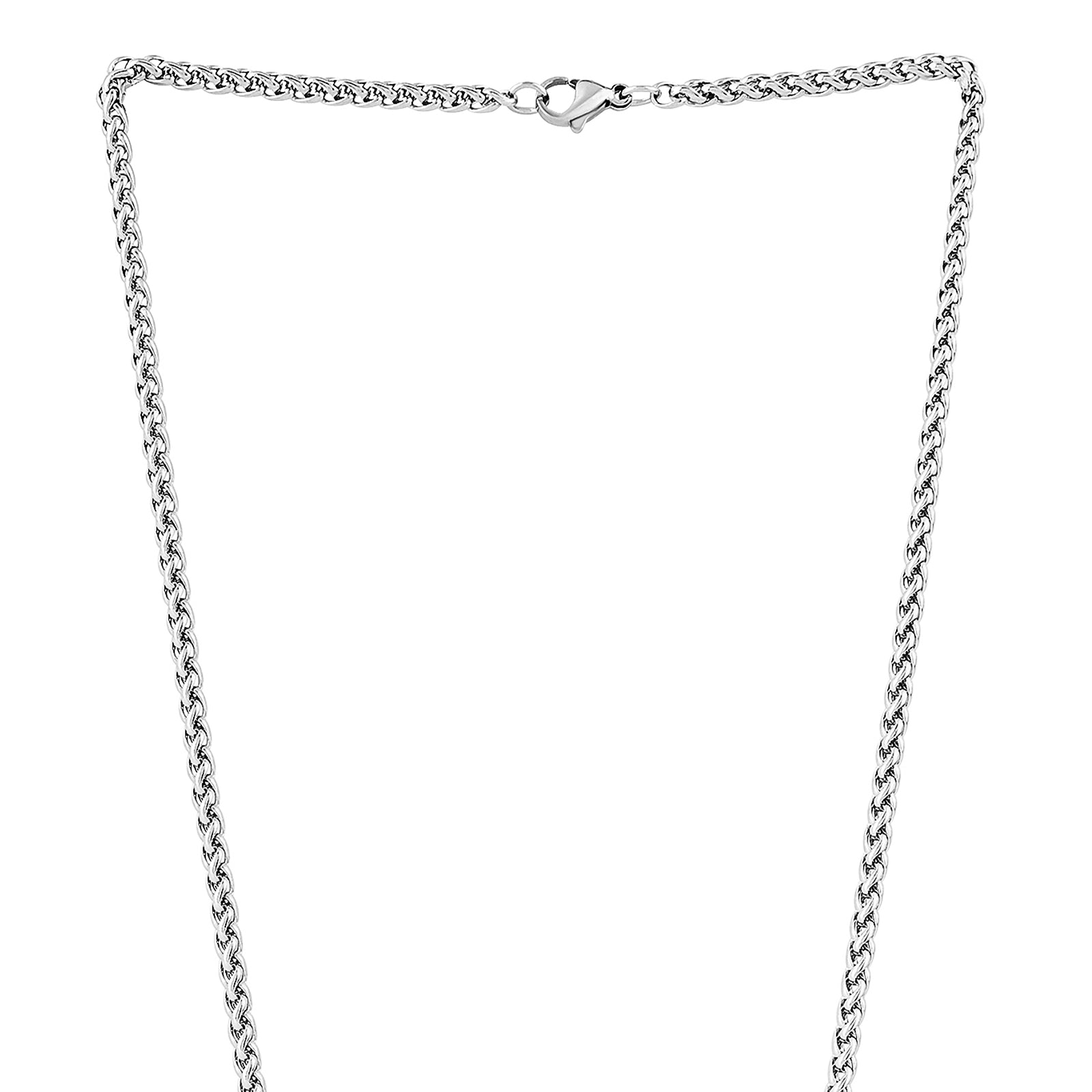 Auric Men's Silver Necklace