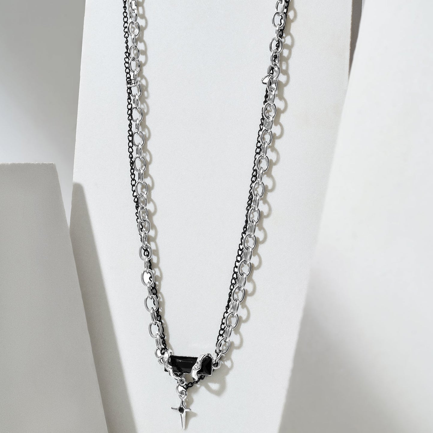 Norvok Silver Men's Necklace