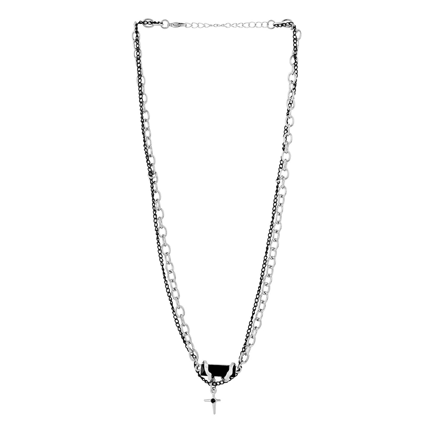 Norvok Silver Men's Necklace