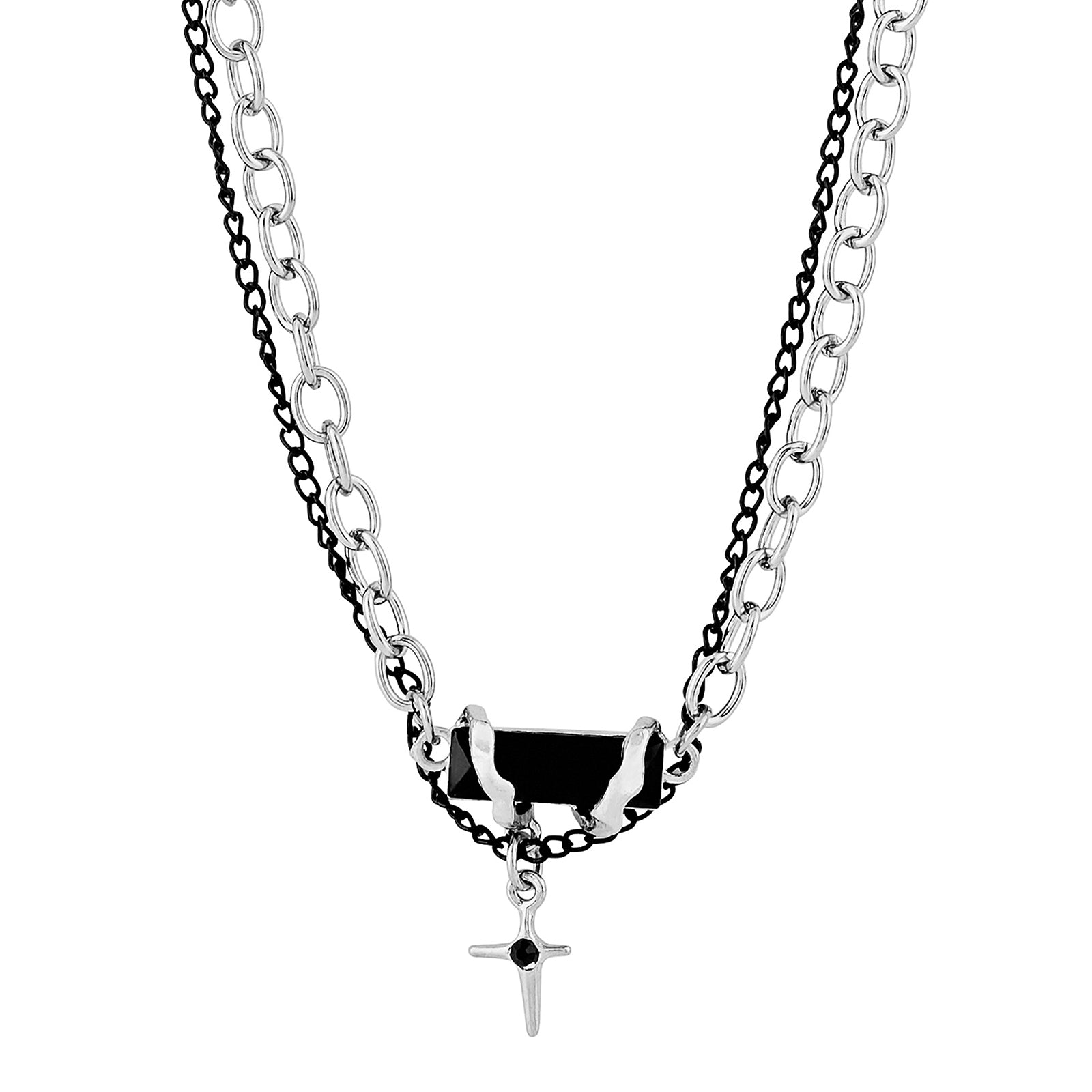 Norvok Silver Men's Necklace
