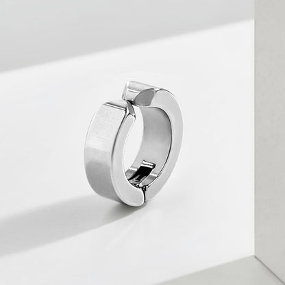 Torvex Silver Men's Earrings