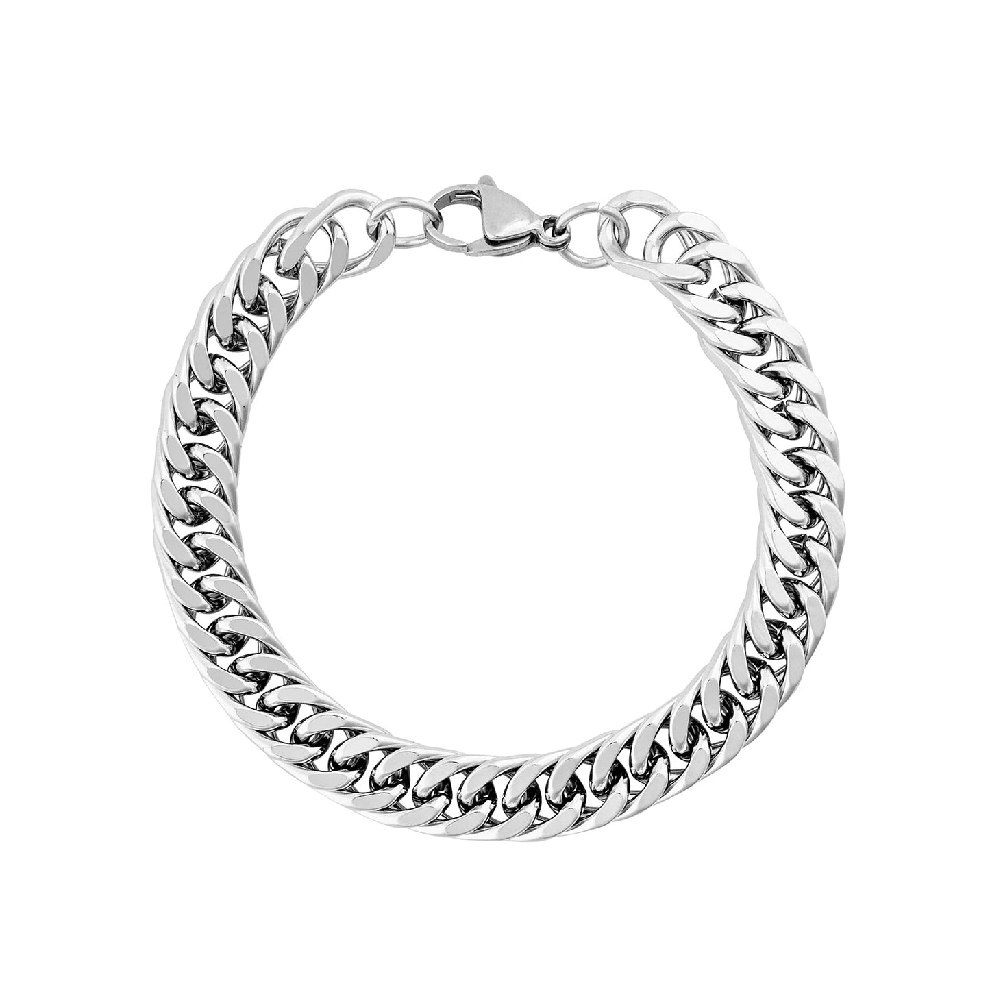 Orwin Silver Men's Chain Bracelet