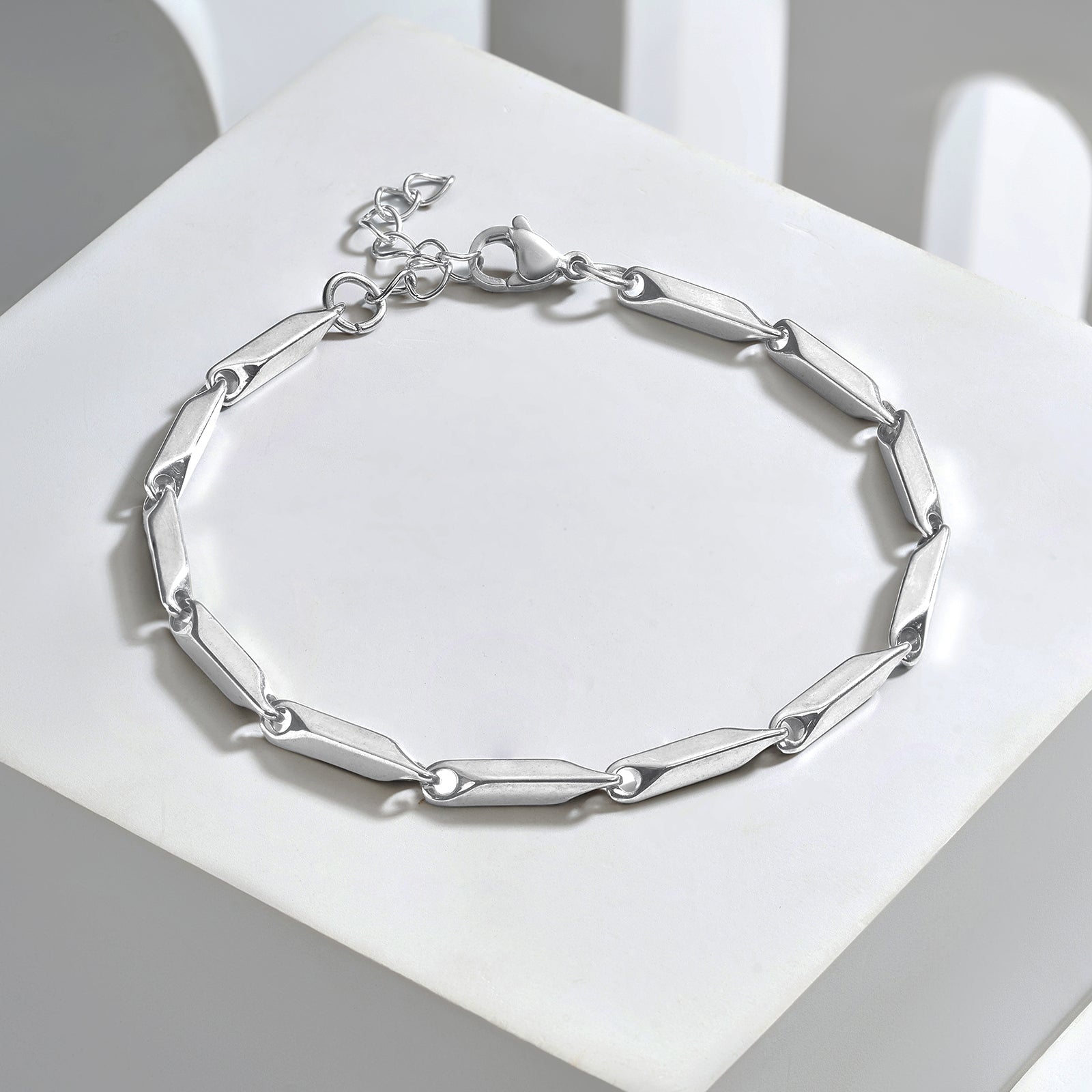 Stravor Link Silver Men's Bracelet