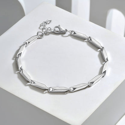 Stravor Link Silver Men's Bracelet