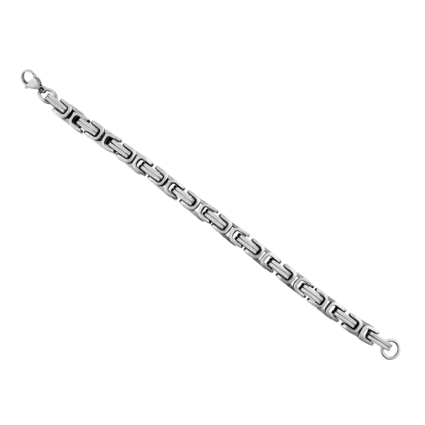 Titanor Grid Silver Men's Bracelet