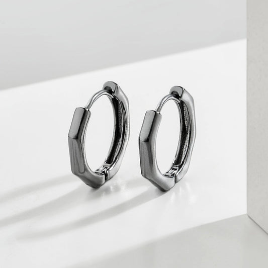 Lorcan Black Men's Earrings