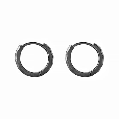 Rifto Black Men's Earrings