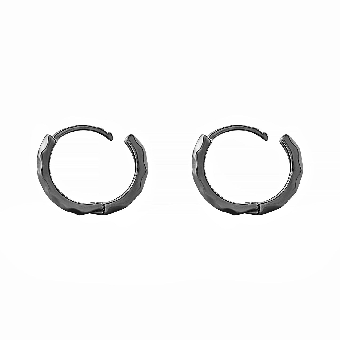 Rifto Black Men's Earrings