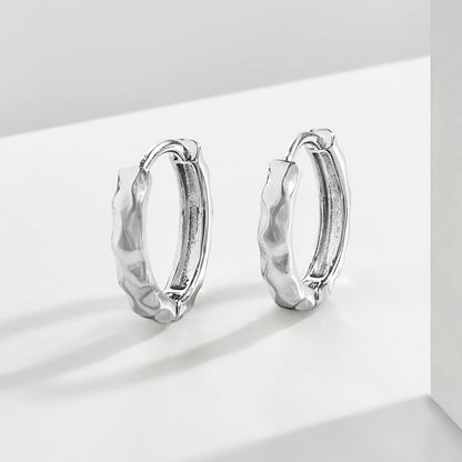 Rifto Silver Men's Earrings