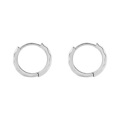 Rifto Silver Men's Earrings