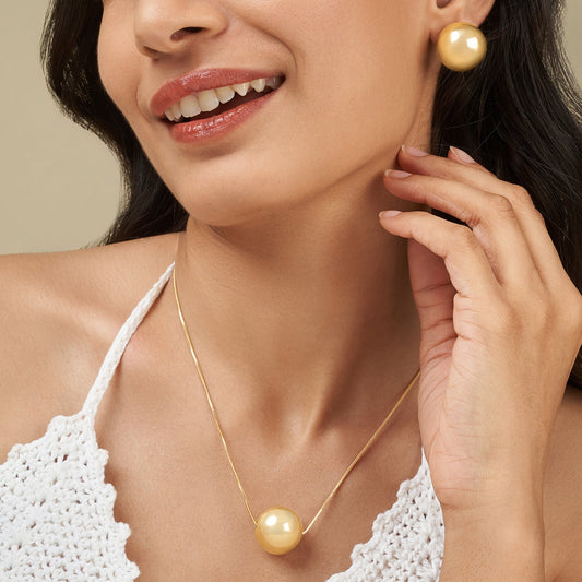 Soléne Gold Sphere Set