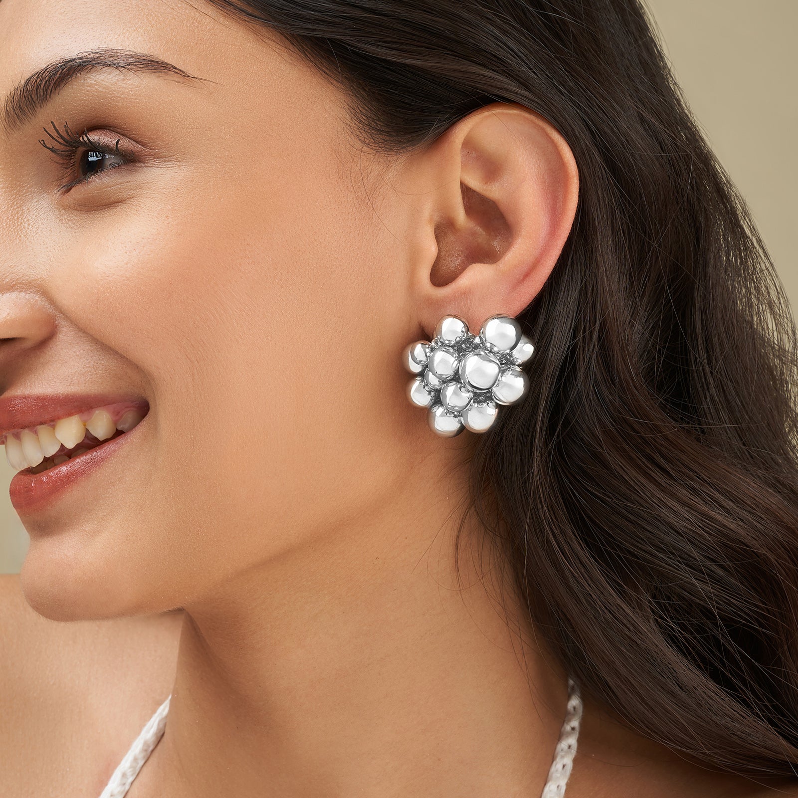 Apolline Silver Earring