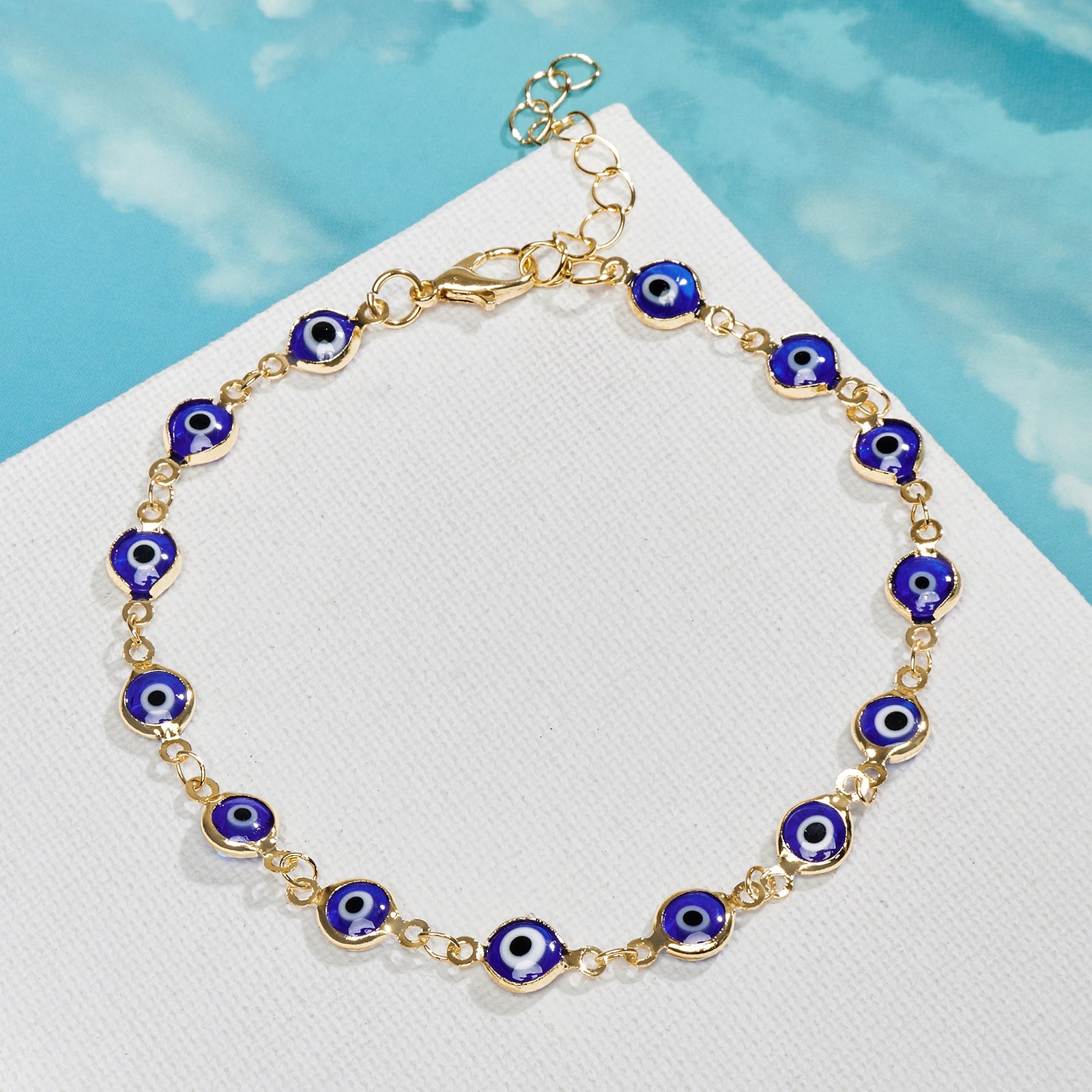 Zymera Evil Eye Anklet