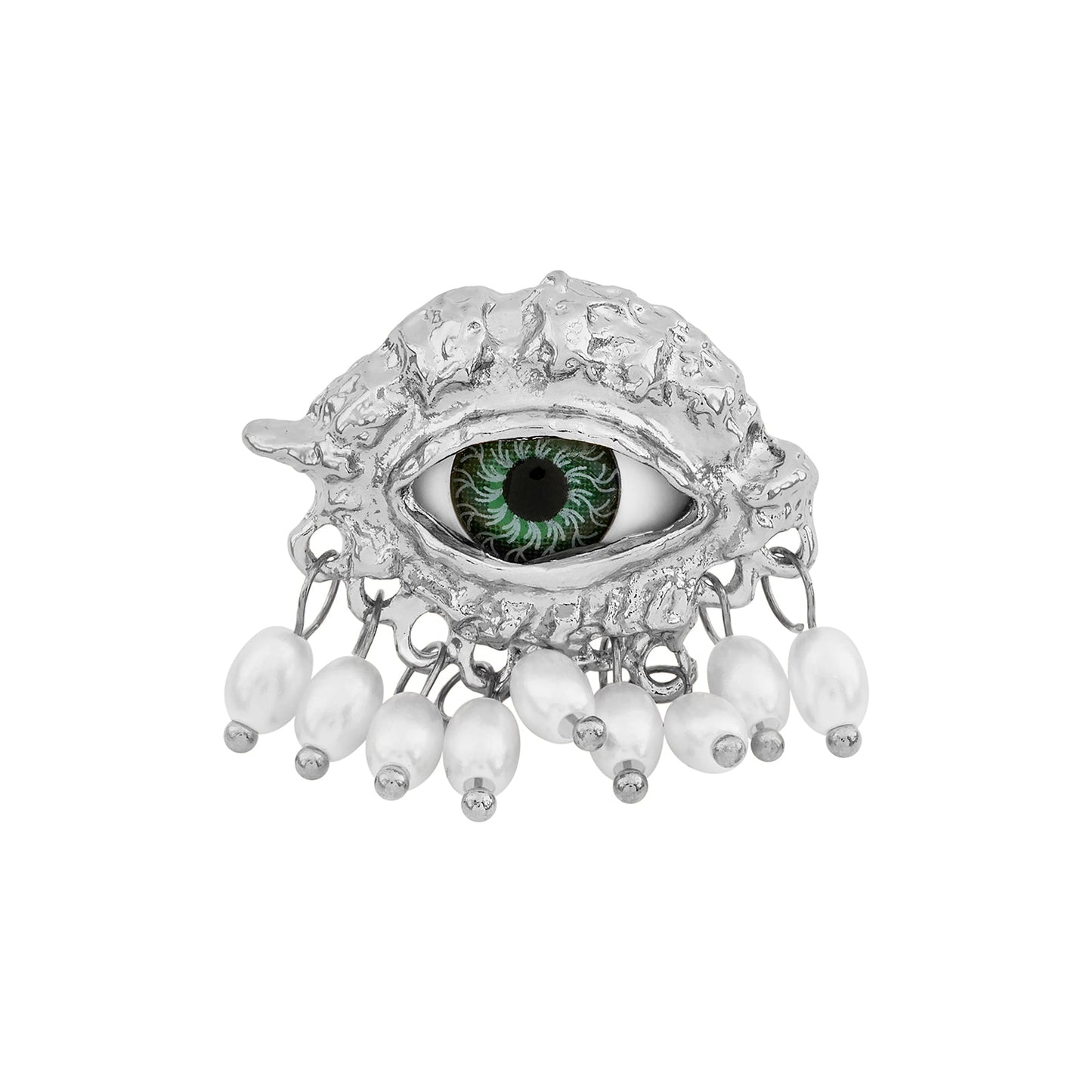 Eye Spy Evil Eye Silver Ring